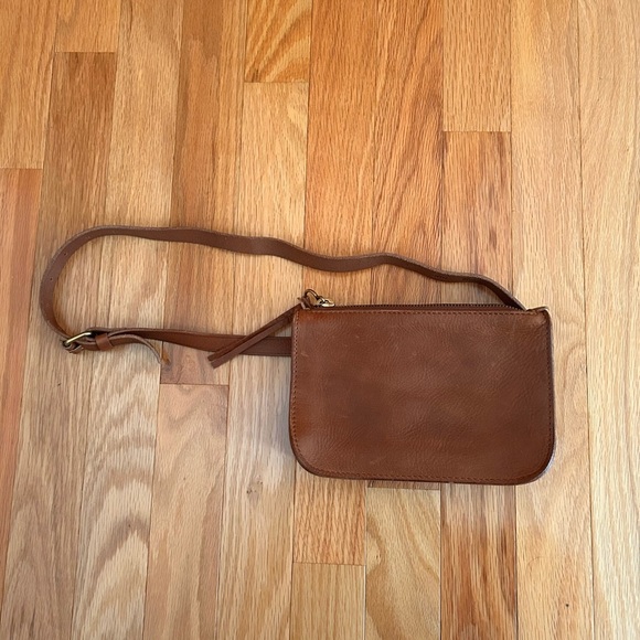 Madewell The Simple Pouch Leather Belt Bag Fannypack - Picture 5 of 7